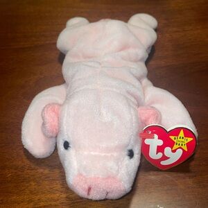 ORIGINAL BEANIE BABY | NAME: SQUEALER THE PIG